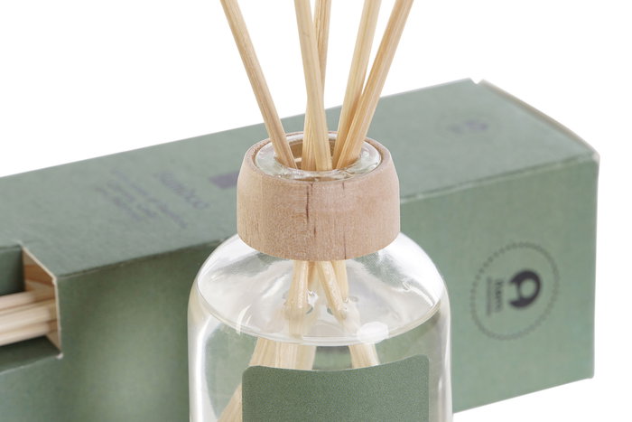 DKD Home Decor Ambientador Mikado Basicos Verde 50 ml