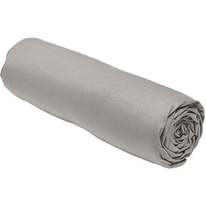 Today TOD3574643510013 Sábana Bajera Ajustable 180 x 200 cm + 30 cm Algodón Orgánico Duna