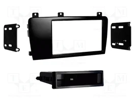 ACV Bastidor de montaje de radio 2 DIN para Volvo, Negro