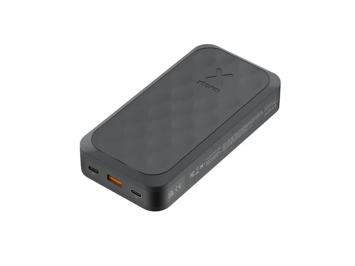 Xtorm FS-5201 Power Bank Fuel Series 20000 mAh Negro - Batería Externa Portátil 35W con Pantalla LCD, 2x USB-C y 1x USB-A, Carga Rápida para Viajes