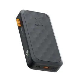 Xtorm FS-5201 Power Bank Fuel Series 20000 mAh Negro - Batería Externa Portátil 35W con Pantalla LCD, 2x USB-C y 1x USB-A, Carga Rápida para Viajes