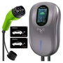 Qoltec 2w1 Typ2 22kW LCD 3 fases Wallbox con cable de 5m