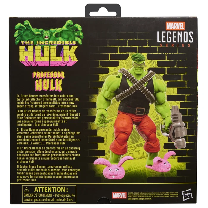 Hasbro Marvel Legends Professor Hulk Figura de 15 cm