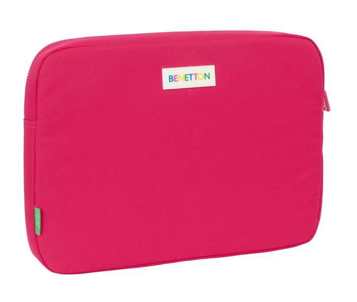 Funda para Portátil Benetton Cherry Cereza Azul marino 15,6'' 39,5 x 27,5 x 3,5 cm