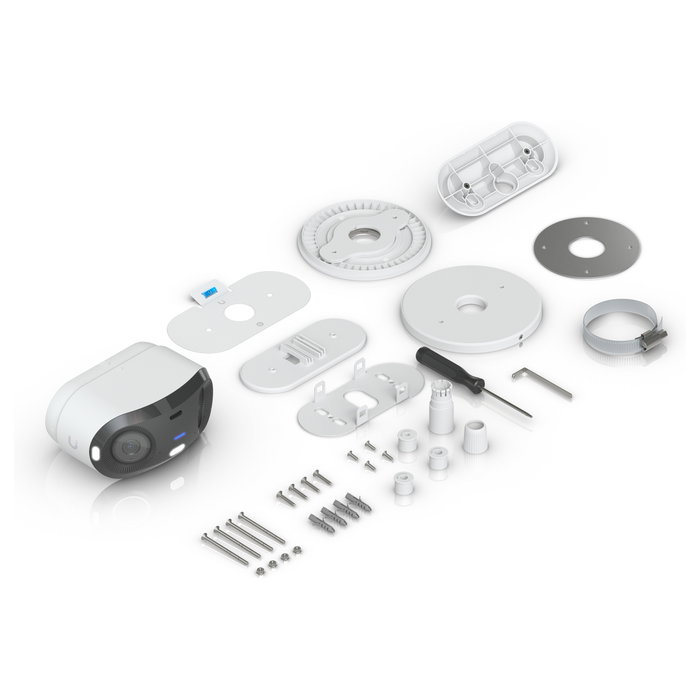 Ubiquiti UVC-G6-180-W Cámara IP 16MP 180° Visión Panorámica PoE+ Interior Exterior