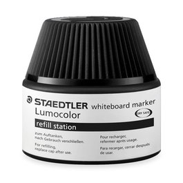 STAEDTLER Tinta de recarga 488 51 para rotuladores de pizarra, Negro, 20 ml