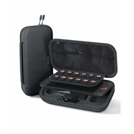 Belkin ENA001hqCH-V2 Estuche de viaje con batería externa para Nintendo Switch y Switch 2, Carbón vegetal
