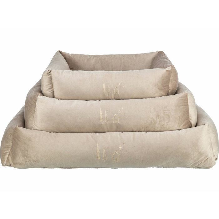 Cama para Perro Trixie Livia Beige 100 x 70 cm Cama para Perro Trixie Livia Beige 100 x 70 cm