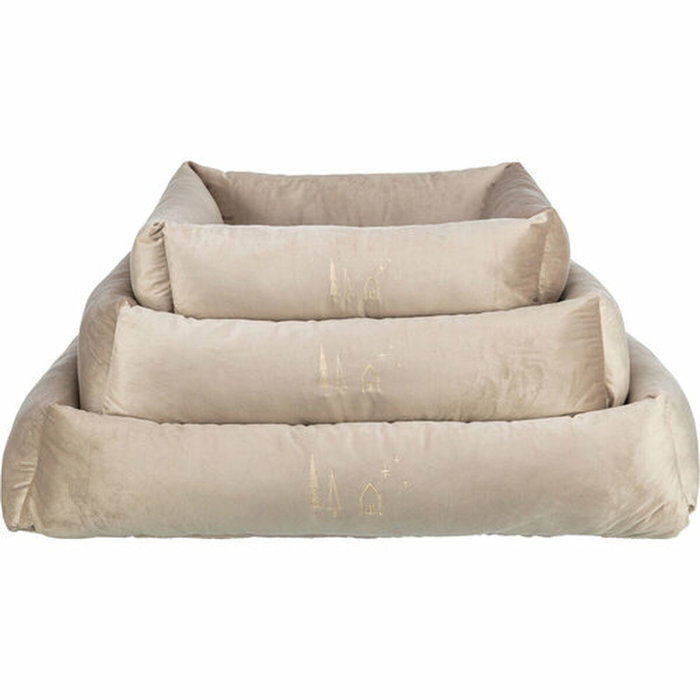 Cama para Perro Trixie Livia Beige 100 x 70 cm Cama para Perro Trixie Livia Beige 100 x 70 cm
