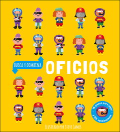 San Pablo Editorial, Busca y combina... Oficios, Steve James - San Pablo Editorial