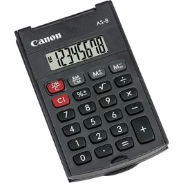 Canon AS-8 Calculadora de Bolsillo Gris