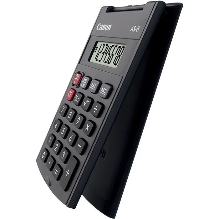 Canon AS-8 Calculadora de Bolsillo Gris