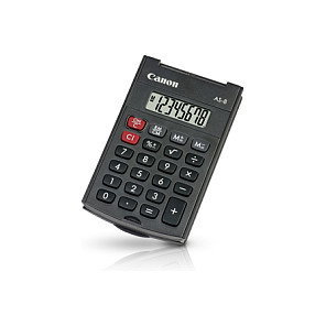 Canon Calculadora de bolsillo AS-8 (4598B001) con pantalla inclinable, 8 dígitos, raíz cuadrada, gris, batería LR54 Canon Calculadora de bolsillo AS-8 (4598B001) con pantalla inclinable, 8 dígitos, raíz cuadrada, gris, batería LR54