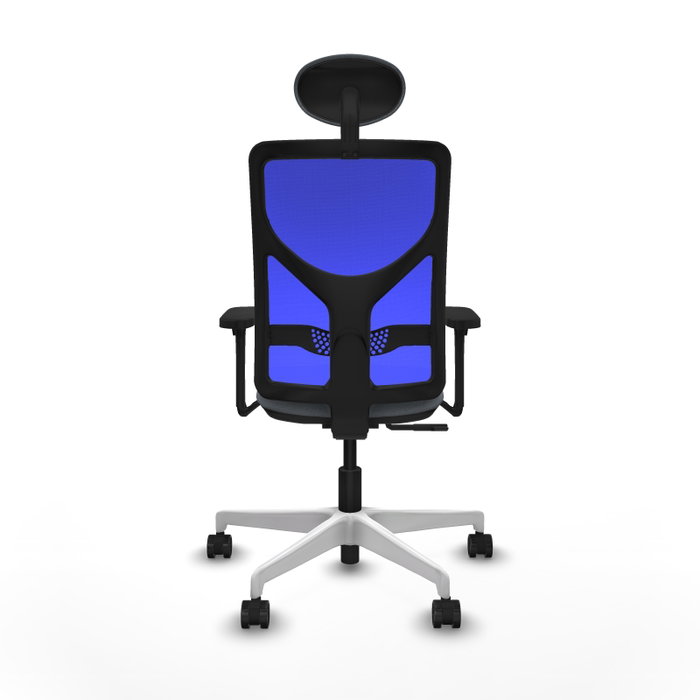 PIQUERAS Y CRESPO Silla de oficina Motilla con Mecanismo Sincro, Gris y Azul PIQUERAS Y CRESPO Silla de oficina Motilla con Mecanismo Sincro, Gris y Azul