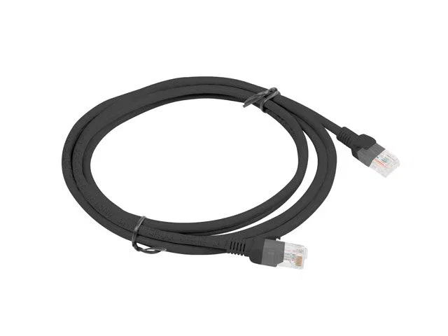 Lanberg Cable de Red Cat5e U/UTP 2m Negro PCU5-10CC-0200-BK Lanberg Cable de Red Cat5e U/UTP 2m Negro PCU5-10CC-0200-BK