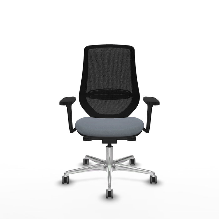 PIQUERAS Y CRESPO Silla de oficina Mardos con mecanismo Sincro/Traslack, Gris y Negro PIQUERAS Y CRESPO Silla de oficina Mardos con mecanismo Sincro/Traslack, Gris y Negro