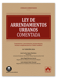 COLEX Ley de Arrendamientos Urbanos - Código comentado