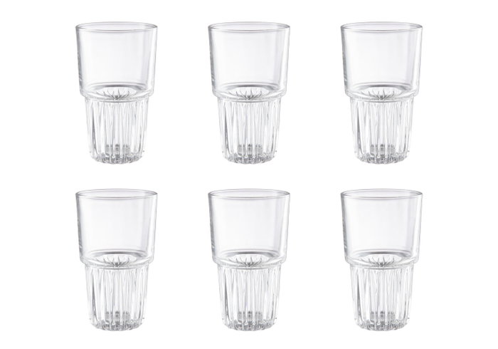 La Mediterranea Set de 6 Vasos Corella 475ml