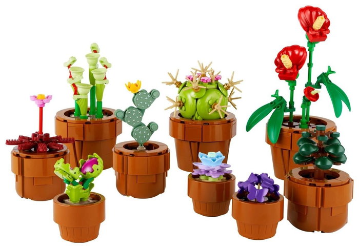 LEGO Icons Plantas Diminutas 10329