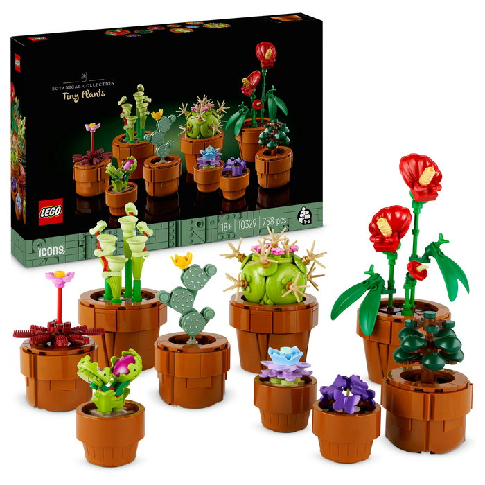 LEGO Icons Plantas Diminutas 10329