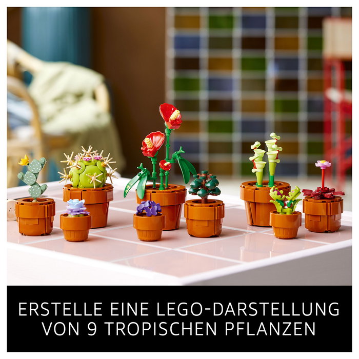LEGO Icons Plantas Diminutas 10329