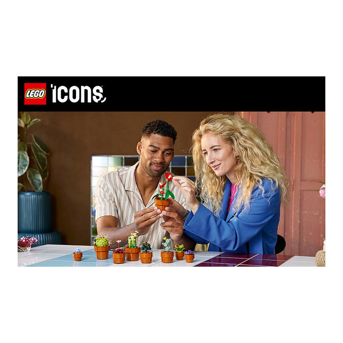 LEGO Icons Plantas Diminutas 10329