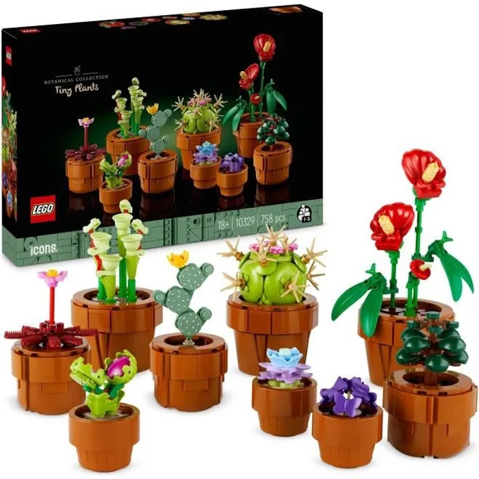 LEGO Icons Plantas Diminutas 10329
