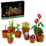 LEGO Icons 10329 Plantas Diminutas Set de Construcción Ornamental para Adultos