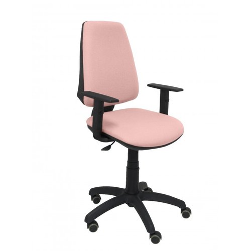 PIQUERAS Y CRESPO Silla Elche con Mecanismo de Contacto Permanente y Brazos 1D, Rosa Pálido PIQUERAS Y CRESPO Silla Elche con Mecanismo de Contacto Permanente y Brazos 1D, Rosa Pálido