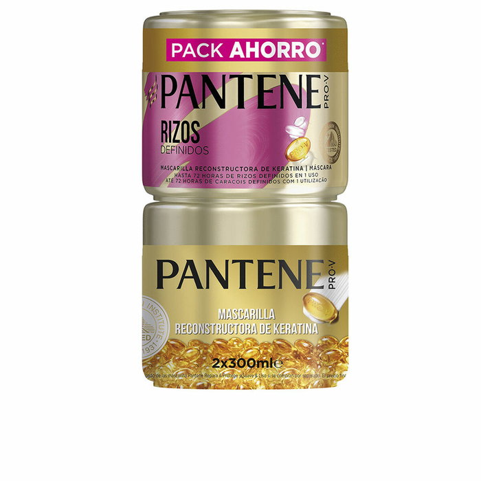 Pantene Rizos Definidos Mascarilla Lote 2 x 300 ml Pantene Rizos Definidos Mascarilla Lote 2 x 300 ml