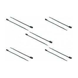 DeLOCK 18951 Bridas de entrada paralela 300 x 4,8 mm Negro (10 unidades)