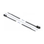 DeLOCK 18951 Brida de entrada paralela con ojal de fijación 300 x 4,8 mm negro, 10 piezas