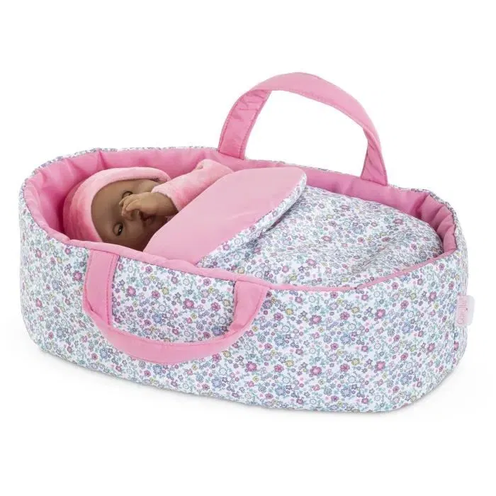Corolle Cuna floral para muñeca bebé de 30 cm - COR4062013111162 - Accesorios para muñecas bebé a partir de 18 meses
