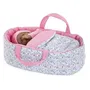 Corolle Cuna floral para muñeca bebé de 30 cm - COR4062013111162 - Accesorios para muñecas bebé a partir de 18 meses