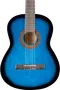 Eko Guitarra Clásica 4/4 CS-10 Studio - Blue Burst - Guitarra de estudio para principiantes y aficionados, cuerpo de tilo y mástil de abedul.