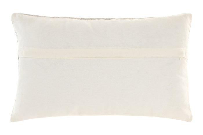 DKD Home Decor Cojín de Algodón Bordado a Mano Crudo 50x30 cm DKD Home Decor Cojín de Algodón Bordado a Mano Crudo 50x30 cm