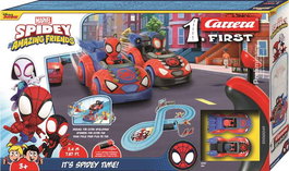 Carrera Pista Spidey It's Spidey Time! Incluye 2 Coches Spidey y Spin, 2.4 Metros