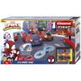 Carrera First Pista de Carreras Spidey It's Spidey Time! con 2 Coches