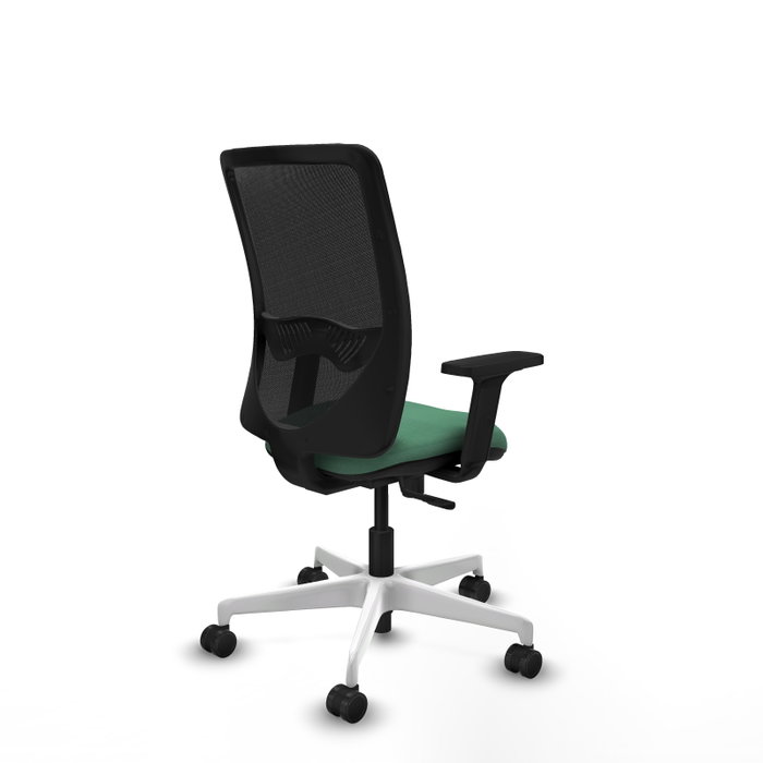 PIQUERAS Y CRESPO Silla de oficina Zulema Verde esmeralda y Negro PIQUERAS Y CRESPO Silla de oficina Zulema Verde esmeralda y Negro