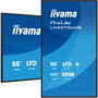 Iiyama LH5575UHS-B2AG Monitor de Señalización Digital de 55 Pulgadas, 4K UHD 3840x2160, Panel IPS, Android 11, 500 cd/m2, 24/7, VESA 400x400, Wi-Fi, 3xHDMI, 2xDisplayPort