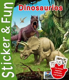 BOOK'N'APP DINOSAURIOS (STICKER&FUN)