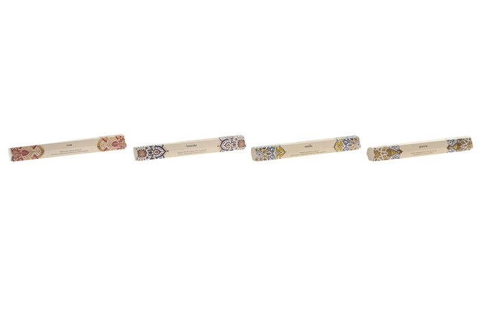 DKD Home Decor Set de 56 Varillas de Incienso Mandala, Aromas Variados