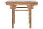 DKD Home Decor Consola de Teca Reciclada Natural