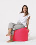 Atelier Del Sofa Puf de Jardín Rosa Confortable y Resistente 45x45x45 cm