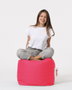 Atelier Del Sofa Puf de Jardín Rosa Confortable y Resistente 45x45x45 cm