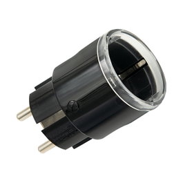 Shelly Plug S Gen3 Smart-Steckdose Wi-Fi y Bluetooth Negro