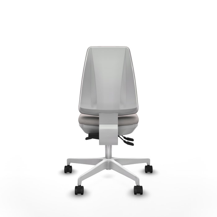 PIQUERAS Y CRESPO Silla de oficina Elche con mecanismo Asincro en Blanco