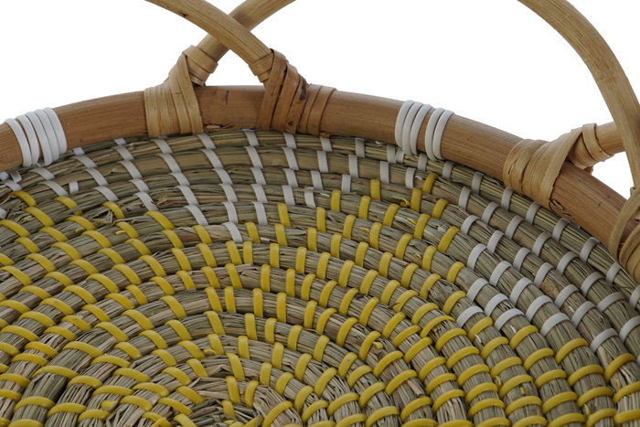 DKD Home Decor Bandeja de Decoración Ratan Seagrass 45x45x10 Natural beige DKD Home Decor Bandeja de Decoración Ratan Seagrass 45x45x10 Natural beige