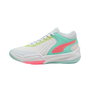 Zapatillas de Baloncesto para Niños Puma Court Pro 2 Blanco Verde XL