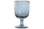 DKD Home Decor Set de 6 Copas de Cristal Burbujas Azul 300ml